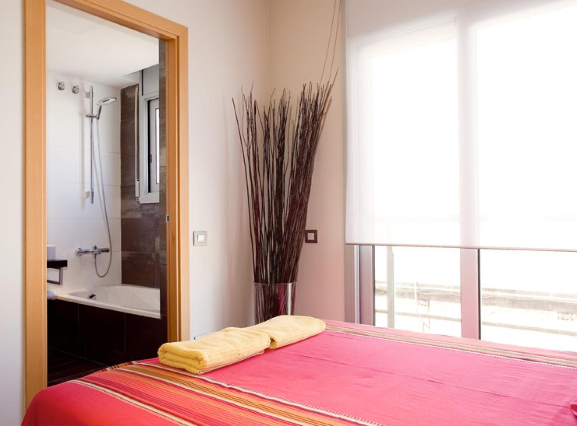 Mar Bella Beach Apartments Barcelona Pokoj fotografie